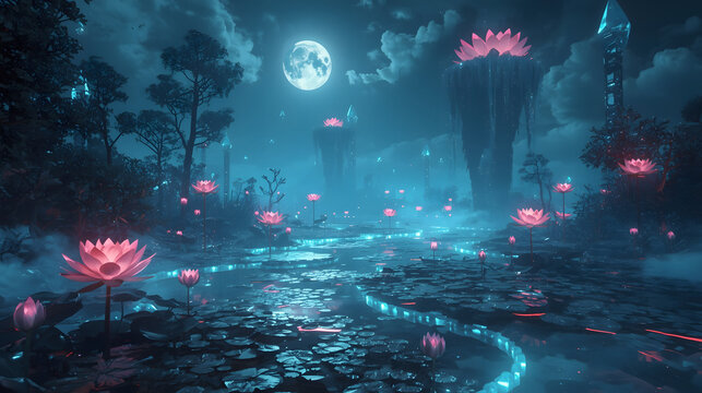 fireworks in the night