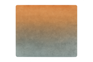 Textured watercolor gradient background with earth tones and soft blend, creating peaceful abstract art on paper with transparent alpha channel