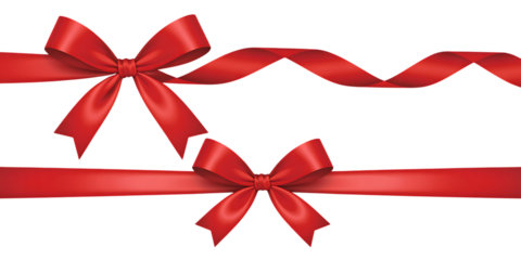 A vibrant red and blue banner proclaims a big sale with decorative borders