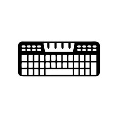 Keyboard Black Vector Design