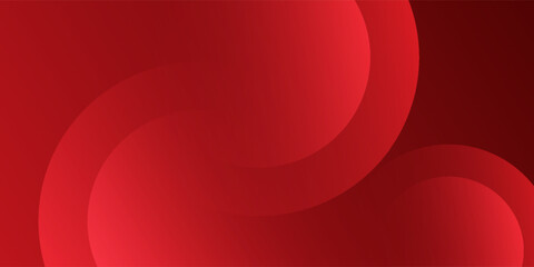 Red abstract background. Dynamic shapes composition. Eps10 vector