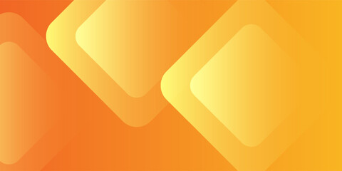 Abstract orange and yellow geometric background. Dynamic shapes composition. Cool background design for posters. Vector illustration