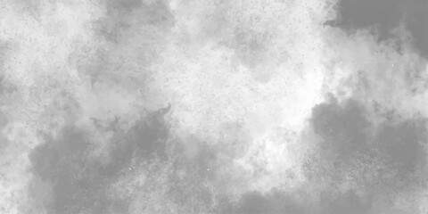 cloudy sky with gray and white clouds filling the frame in an artistic watercolor painting style clouds background.	