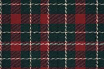 Classic red and black tartan pattern background