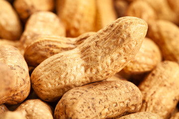 peanuts heap macro closeup detail
