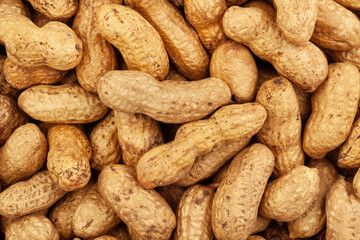 peanuts closeup detail background heap