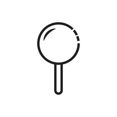 map pin location line icons. Modern map markers line icon. Map marker pointer line icon. GPS location symbol line icon.