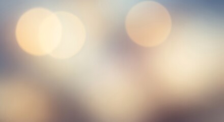 Soft Blurred Bokeh Circles of Light Abstract Background