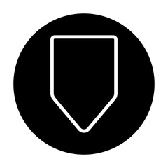 map pin location glyph icon. Modern map markers glyph icon. Map marker pointer glyph icon. GPS location symbol glyph icon.