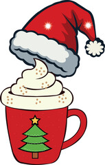 cup of tea with teapot