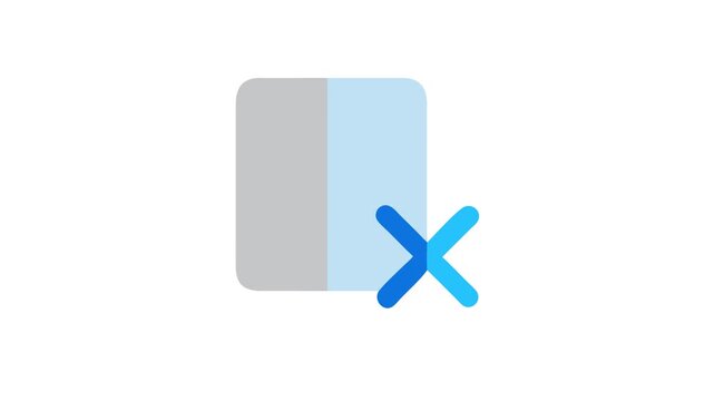 Tab Switch Icon Illustrating Navigation in a Flat Style