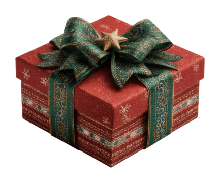 Gift exchange celebration home digital festive isolated on transparent background