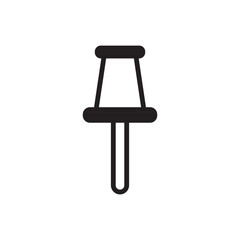 map pin location dualtone icon. Modern map markers dualtone icon. Map marker pointer dualtone icon. GPS location symbol dualtone icon.