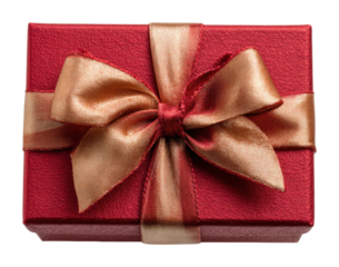 Gift unwrapping celebration at home festive view isolated on transparent background