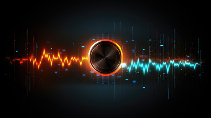 Circular Wave Flow – Futuristic 3D Digital Design