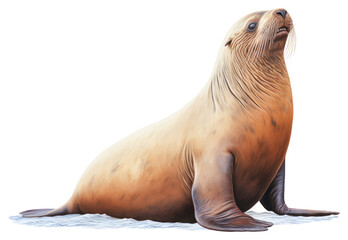 Fototapeta premium PNG Sea lion animal mammal seal.