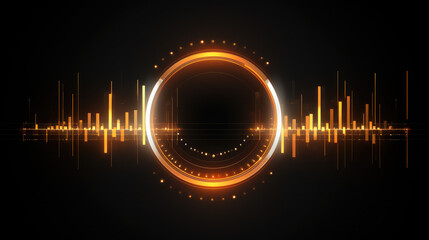 Circular Wave Flow – Futuristic 3D Digital Design