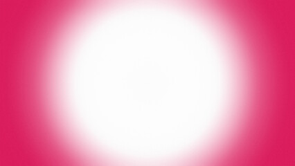 Vivid Pink Background with Bright White Oval Spotlight Effect