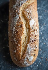 fresh baked baguette