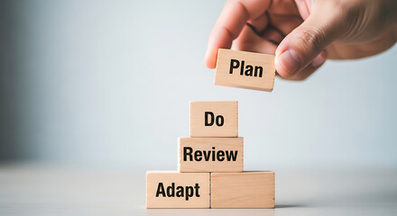 Building Blocks of Success: Plan, Do, Review, Adapt