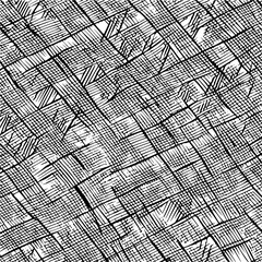 Black and white abstract line art pattern background texture design for textile and surface 100 character