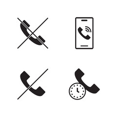 No Call Time Signal Block Line Set