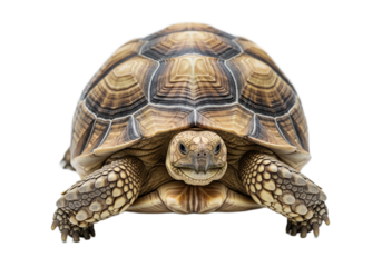 Tortoise with white background