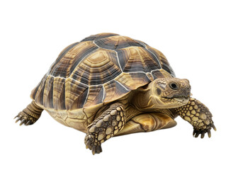 Obraz premium Tortoise with white background