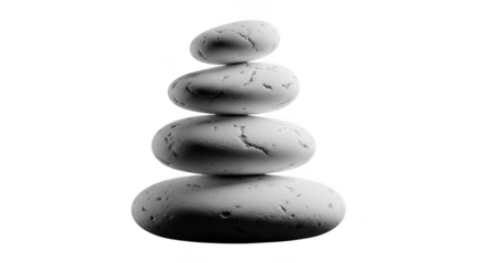 Stack of zen stones