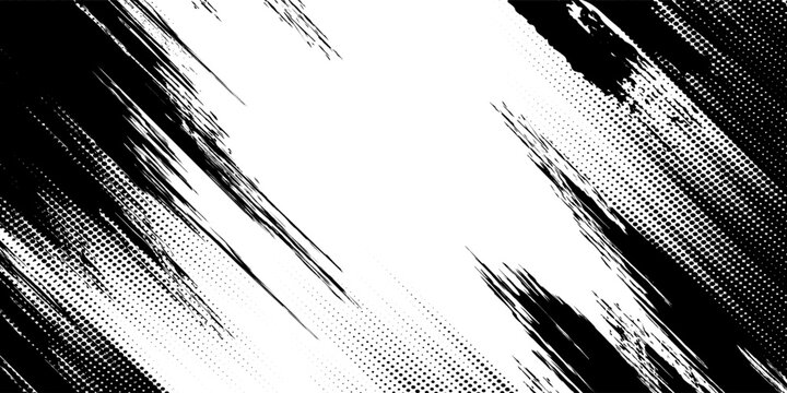 Tire tracks background for rally, drift, motocross, off-road and other auto and motorsport. Black tire marks on a white background with a worn effect and splashes of dirt. Vector isolated texture