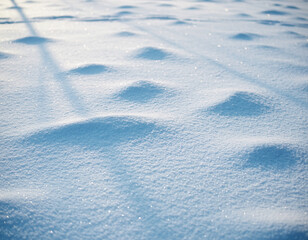 texture of snow