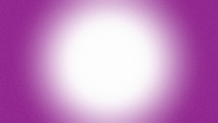 Bright White Oval Spotlight on a Deep Purple Background