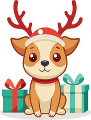 Christmas Tree Vector T-Shirt Designs, Cute and Artistic Christmas Tree Illustrations for T-Shirts, Decorated Christmas Tree Vector Bundle for Holiday T-Shirts