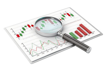 Financial Trading Icon Investment In The Stock Growth