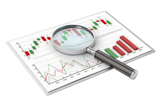 Financial Trading Icon Investment In The Stock Growth