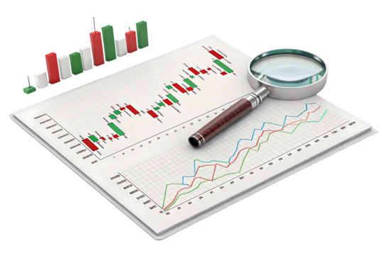 Financial Trading Icon Investment In The Stock Success