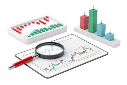 Financial Trading Icon Investment In The Stock Market