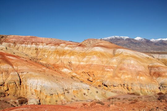 Nature, landscapes of the Altai Mountains. Chagan-Uzun. Mars. Russia.