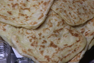 Moroccan Msemen Close Up