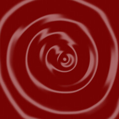 Abstract red background with a spiral pattern emanating from the center in a blurred effect