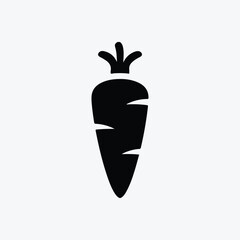 Carrot icon, vegetable icon