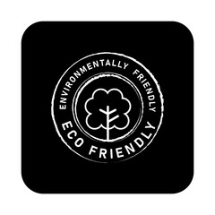 ECO FRIENDLY ENVIRONMENTALLY VECTOR ICON