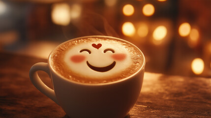 Start your day with a smile and a perfectly crafted latte art, bringing joy and warmth to your morning routine.