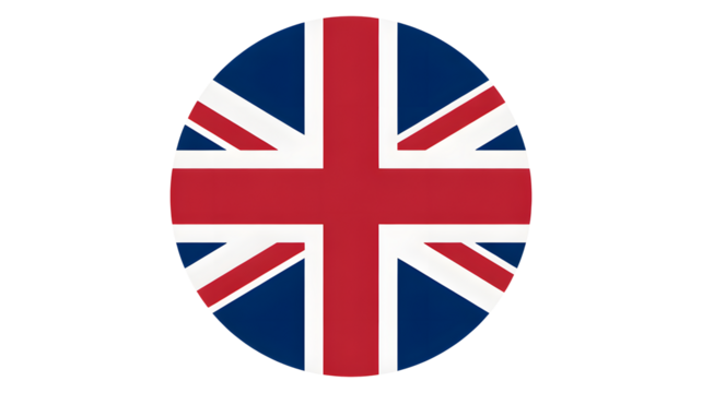 Striking Union Jack emblem offers bold patriotic statement for your design projects and national celebrations, exuding British pride.