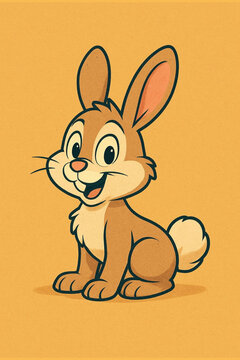 rabbit catoon character