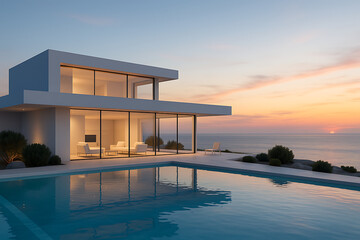 Minimalist Sustainable Coastal House