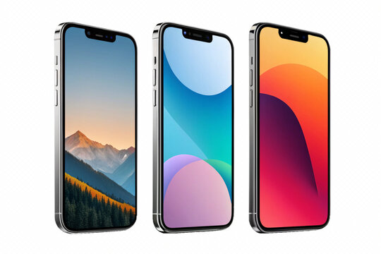 set of iphones
