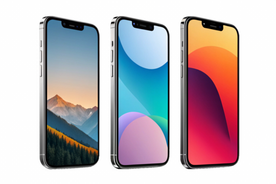 set of iphones - Powered by Adobe