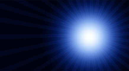 Abstract blue burst background with radiating lines, creating a dynamic and vibrant effect for graphic design projects