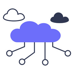 Color Outline Icon and Illustrations